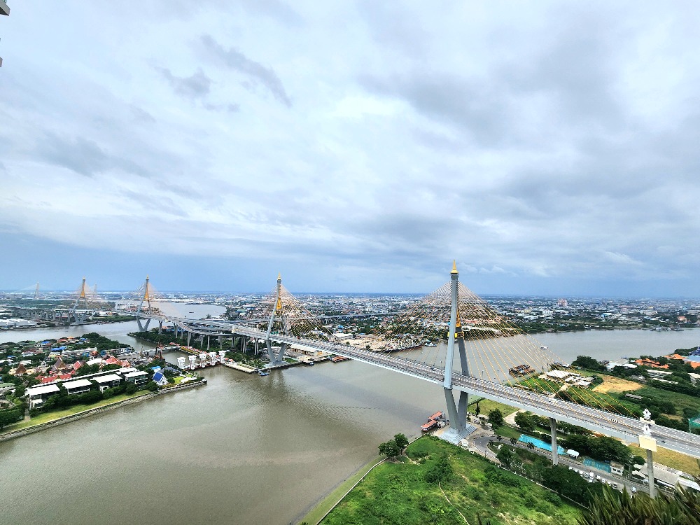 ขายคอนโดหรูริมแม่น้ำเจ้าพระยา-The-Pano-พระราม-3-ขนาด-239-ตรม-3-ห้องนอน-3-ห้องน้ำ-ชั้น-35-ห้องสวย